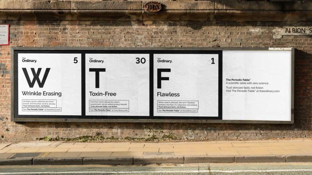 The Ordinary Advertisement